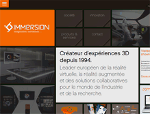 Tablet Screenshot of immersion.fr