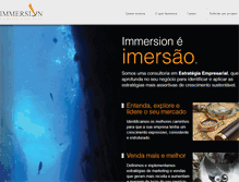 Tablet Screenshot of immersion.com.br